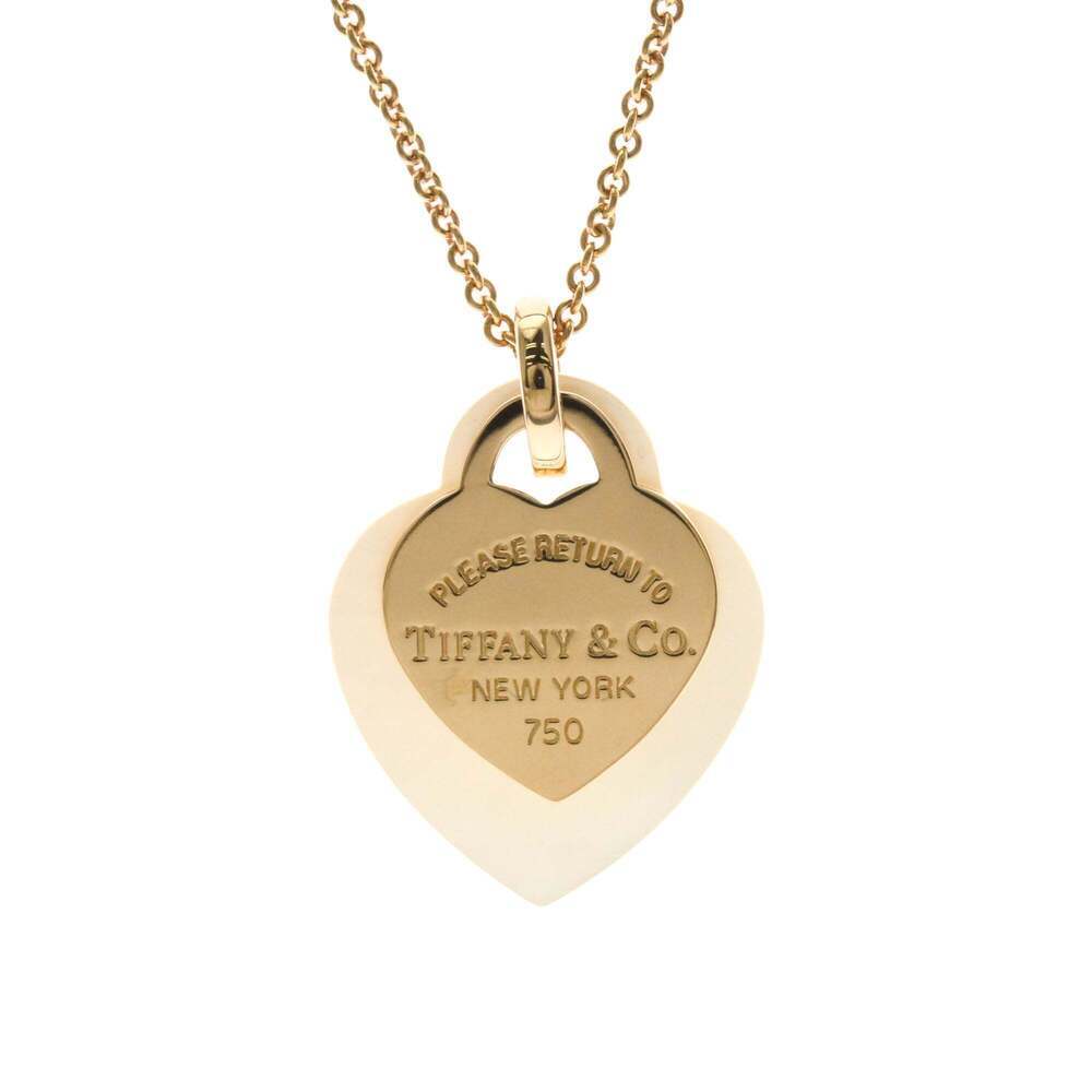 TIFFANY 18k Gold Pearl Necklace